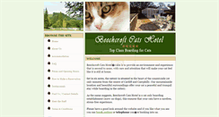 Desktop Screenshot of catshotel.com